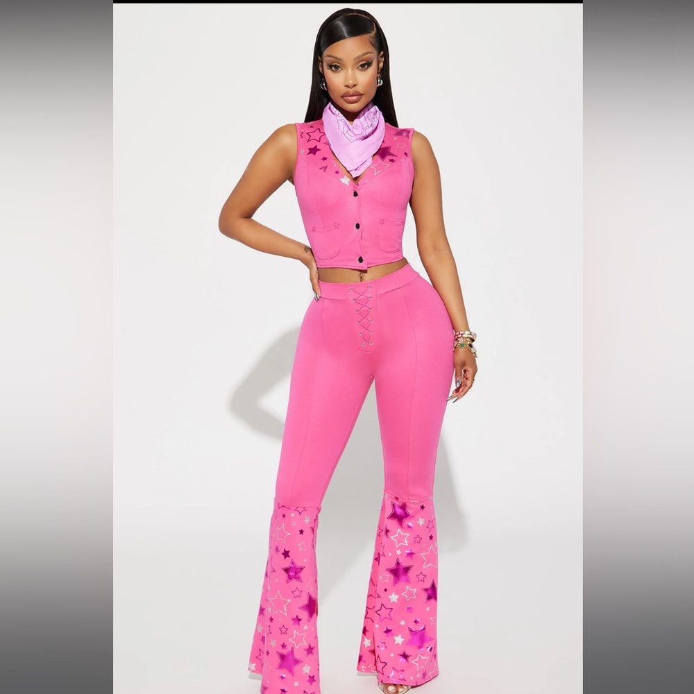 Barbie Westen set costume set - pink